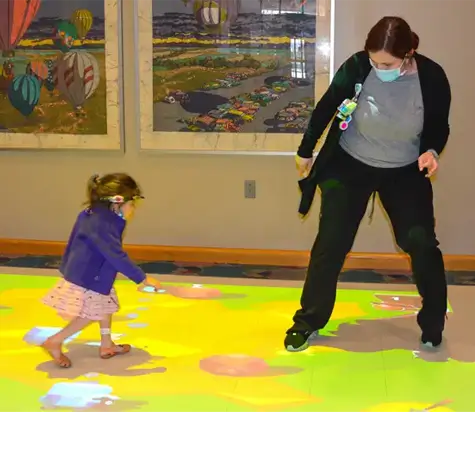 Benefits of Interactive Floor Projections in Hospitals