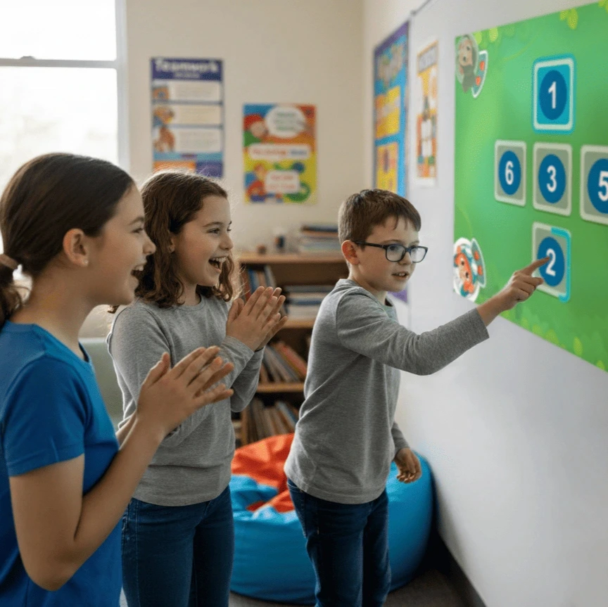Cover image for Best Interactive Projectors for Classrooms (2026): Displays vs Floor and Wall Projection