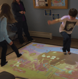 Cover image for Projector for Floor Projections: Interactive Waiting Room Ideas