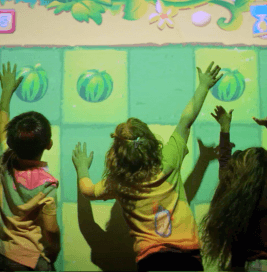 Cover image for Interactive Wall Games That Get Kids Moving